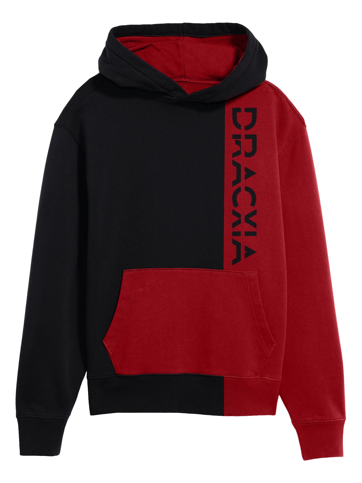 Women's Oblique Comfort+ Hoodie Red/Black