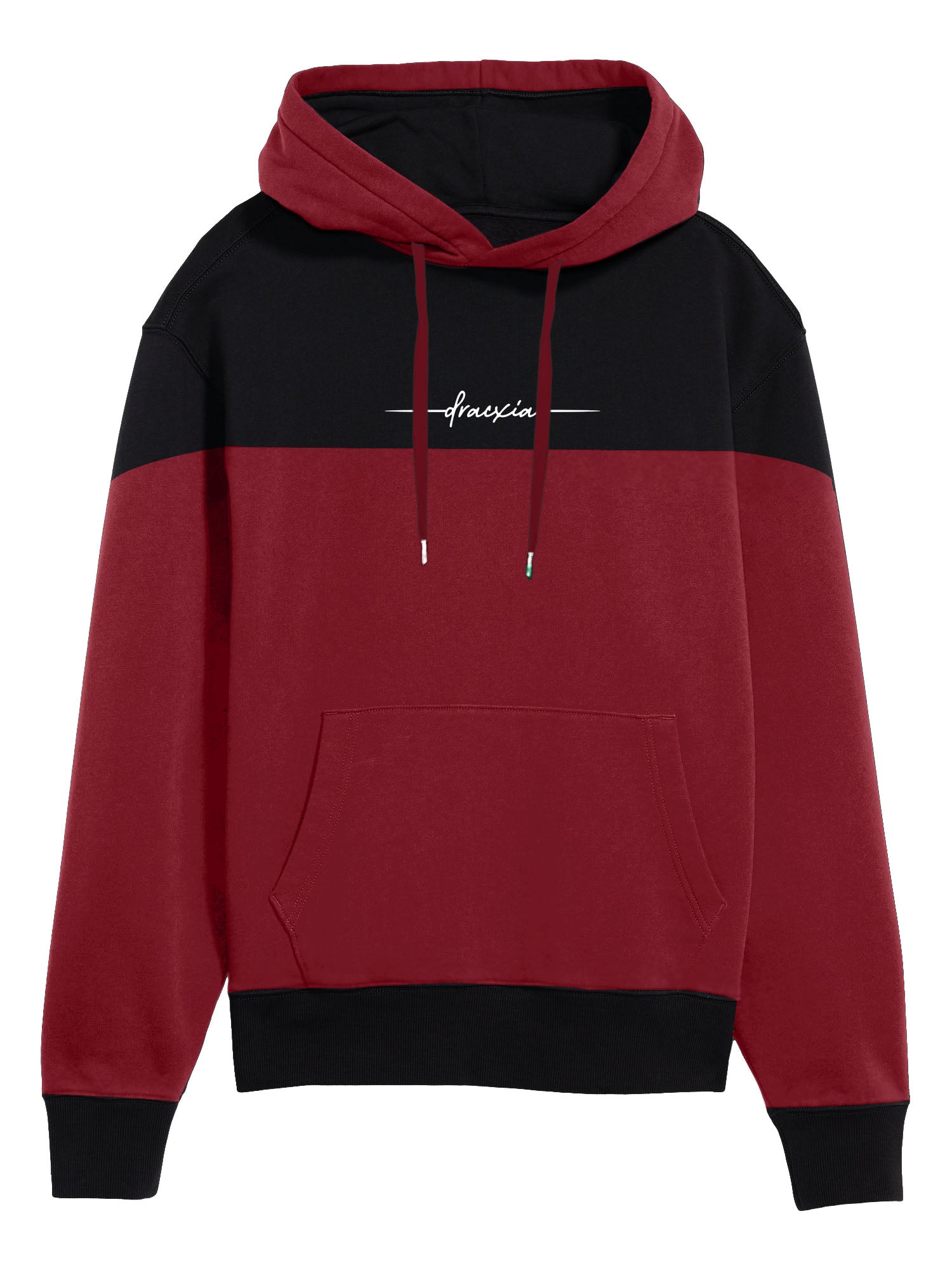 Men's Oblique Comfort+ Hoodie Red/Black