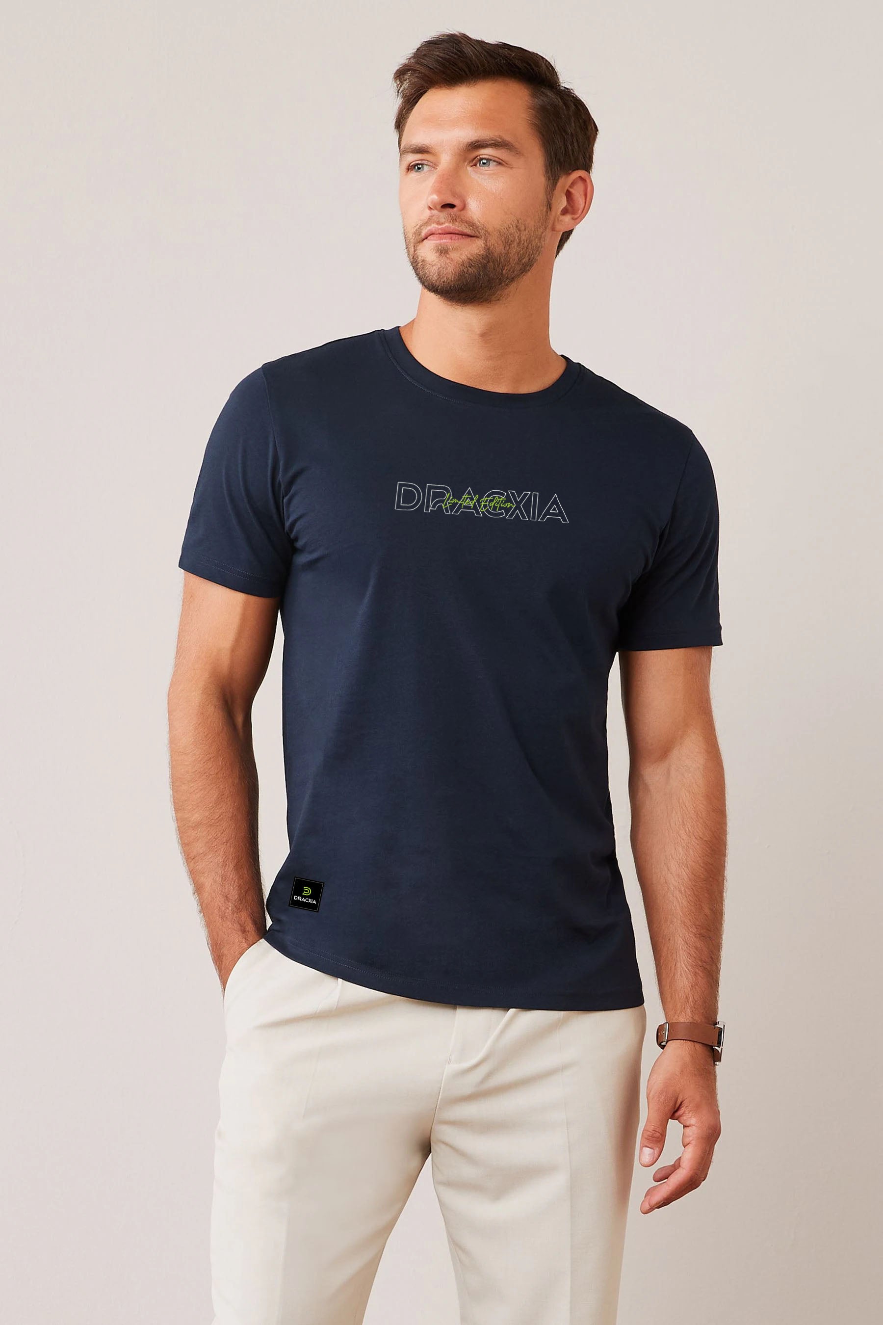 Navy Blue Short Sleeve