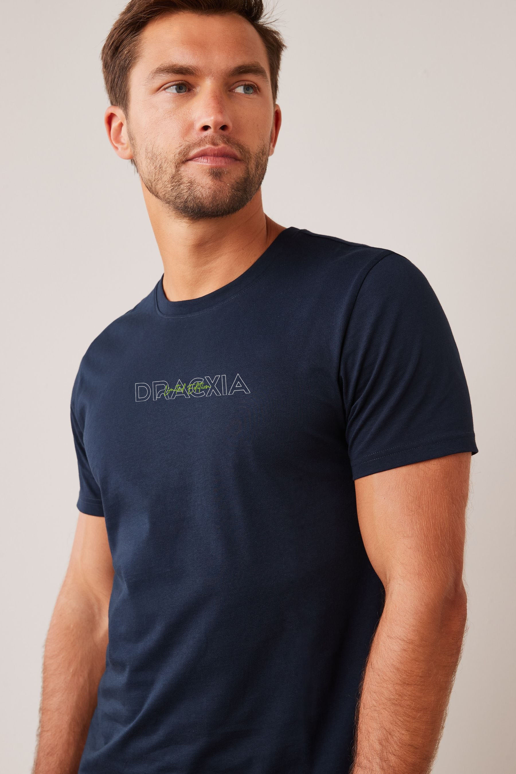 Navy Blue Short Sleeve