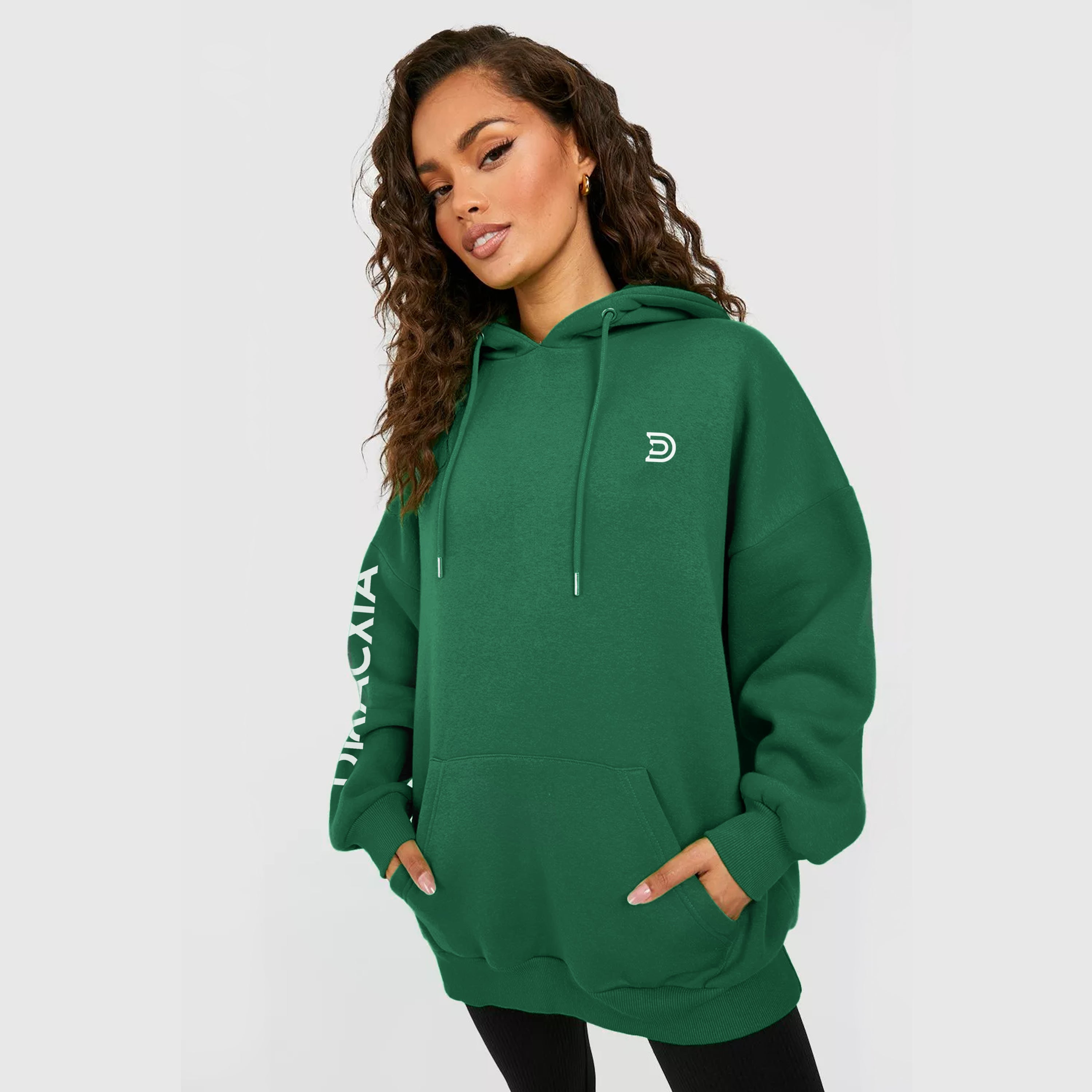 Women's Solidify Green Comfort+ Hoodie