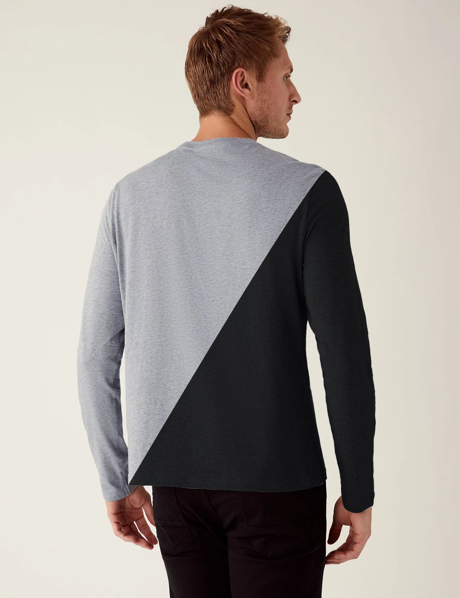 Grey & Black Long Sleeve