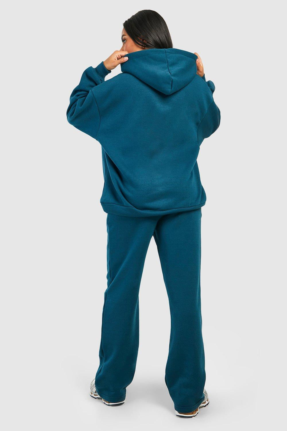 Teal jogging suit hot sale