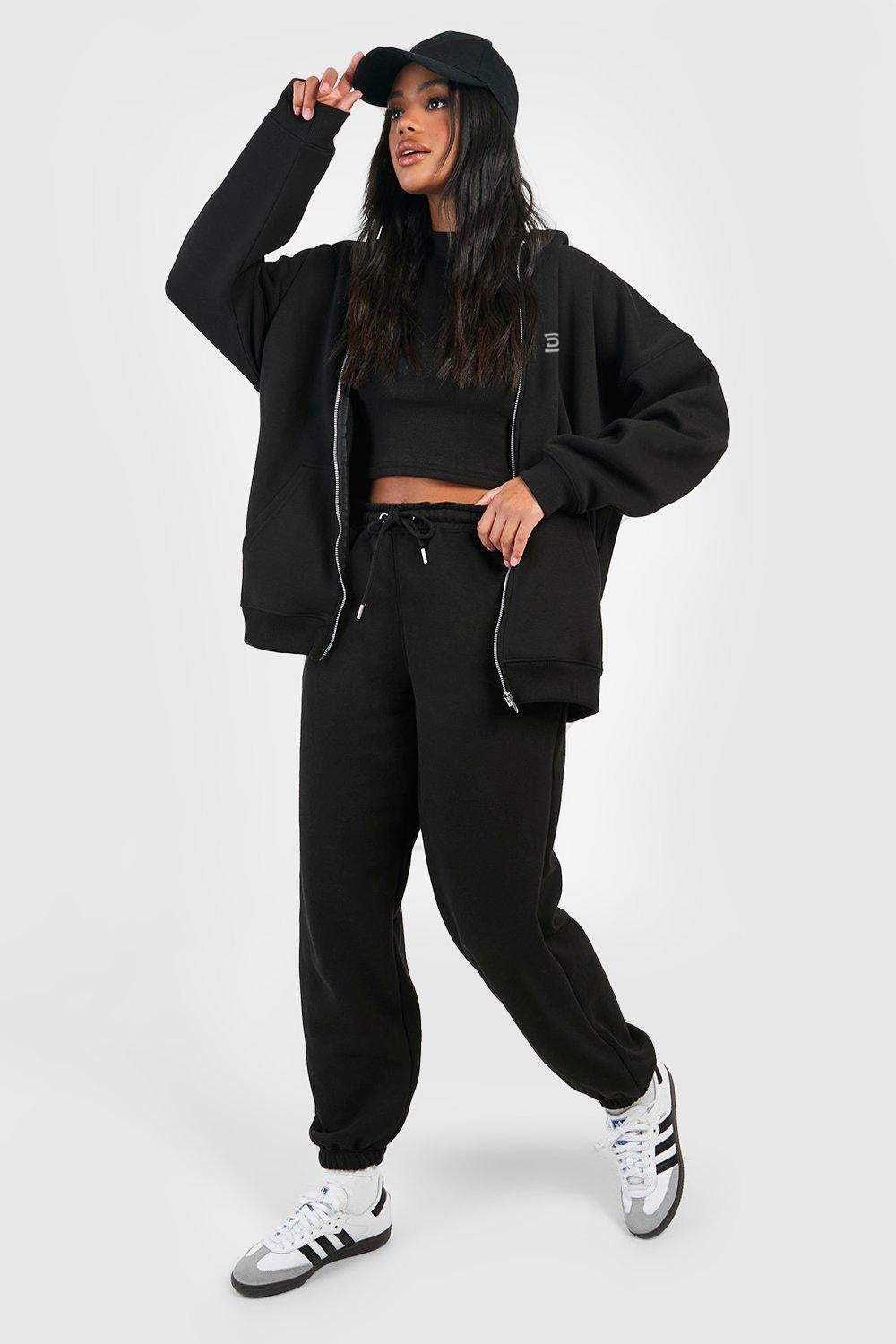 Women's Simply Black Track Suit