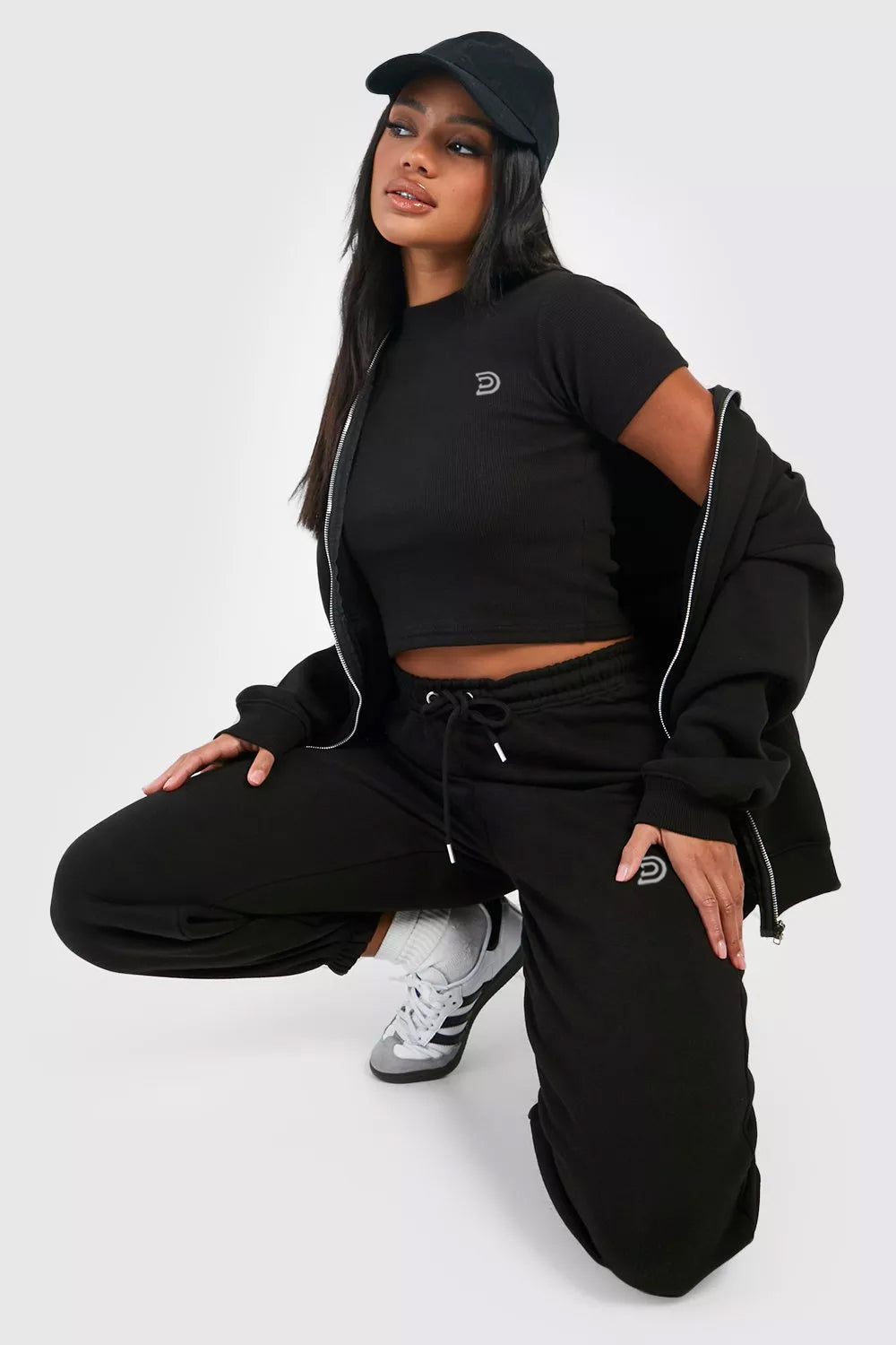 Women's Simply Black Track Suit