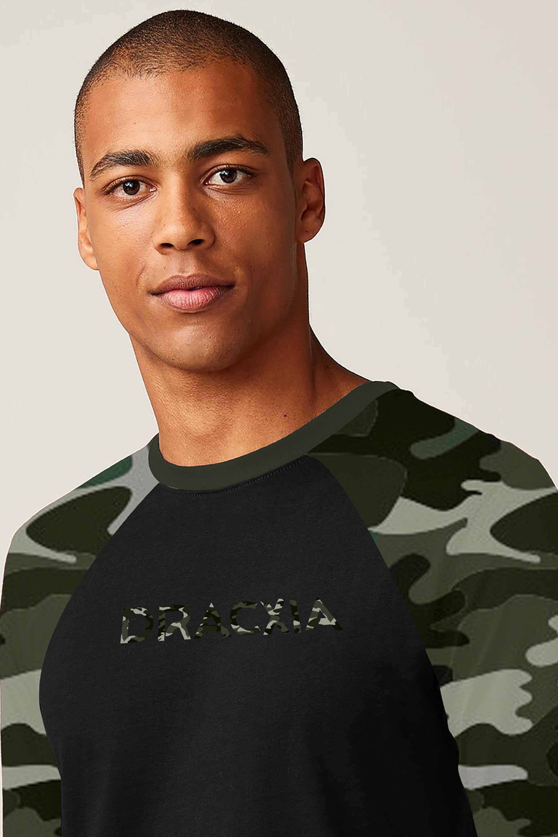 Men's Camouflage/Black Long Sleeve